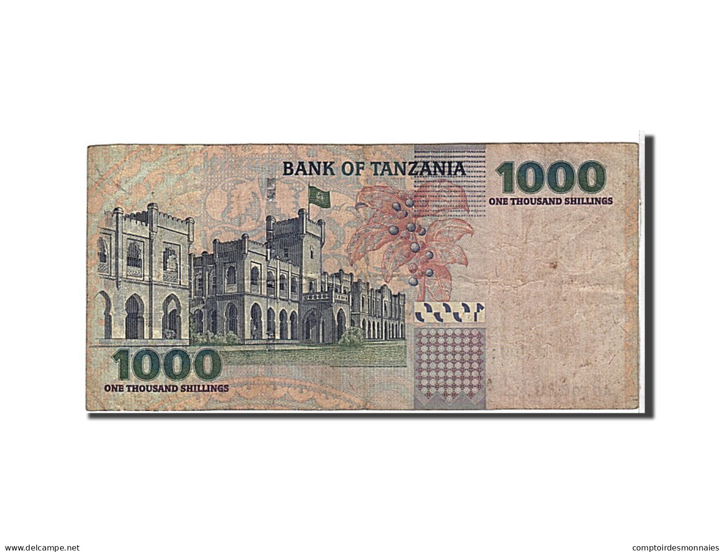 Billet, Tanzania, 1000 Shilingi, 2003, TB - Tanzanie