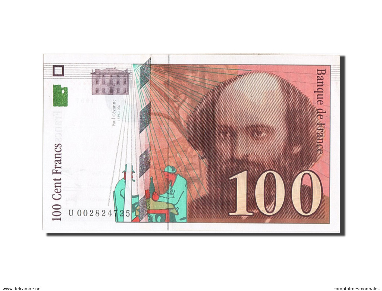 Billet, France, 100 Francs, 100 F 1997-1998 ''Cézanne'', 1997, NEUF - 100 F 1997-1998 ''Cézanne''