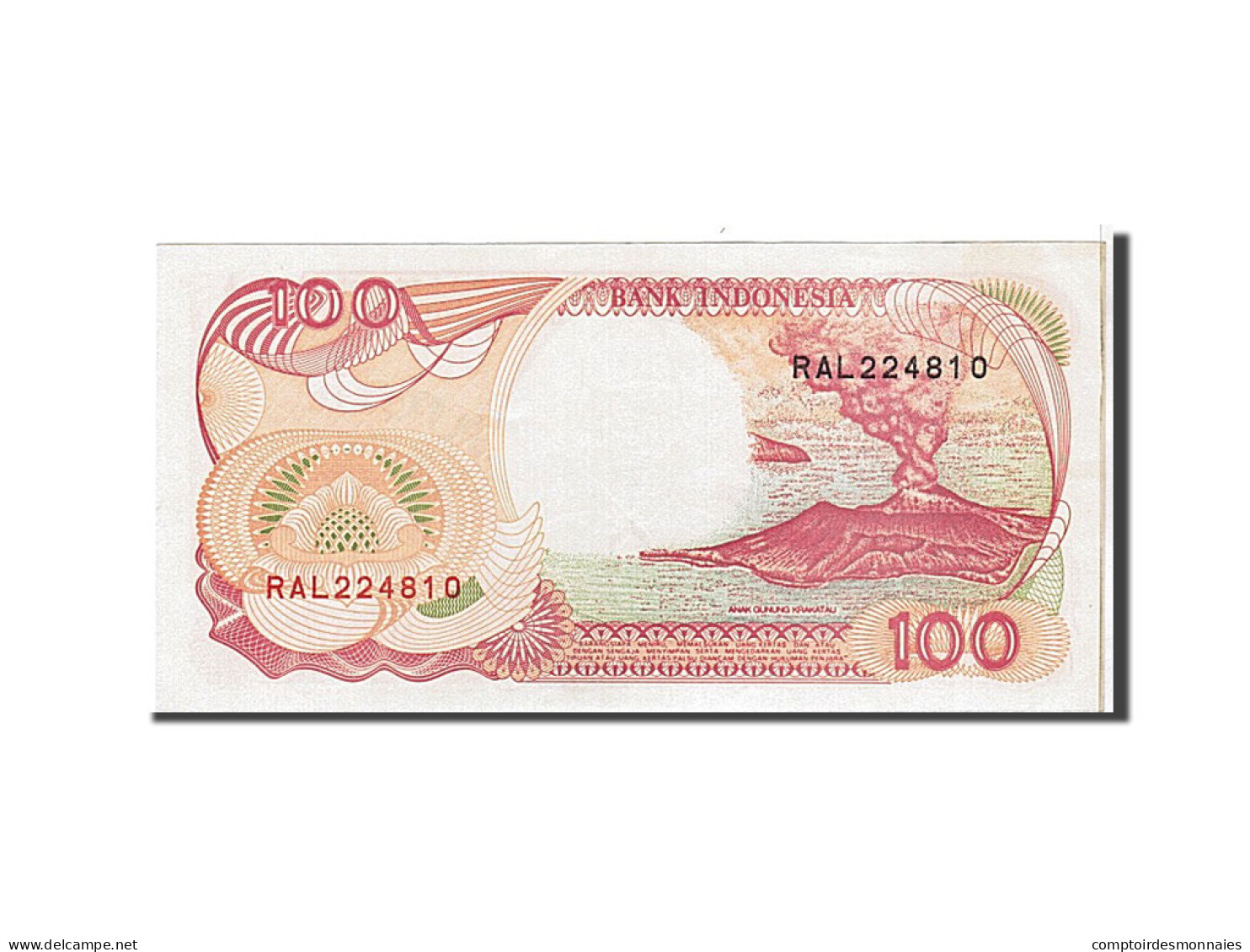 Billet, Indonésie, 100 Rupiah, 1992, KM:127a, SPL - Indonésie