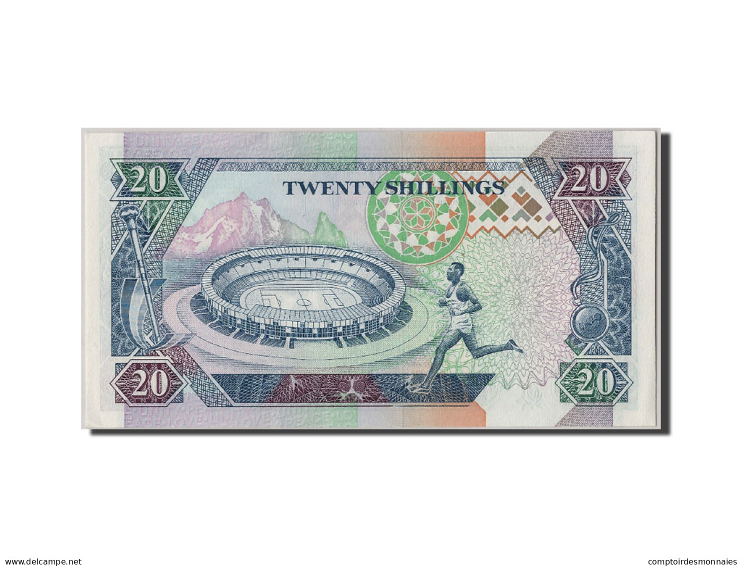 Billet, Kenya, 20 Shillings, 1994, 1994-01-01, NEUF - Kenia
