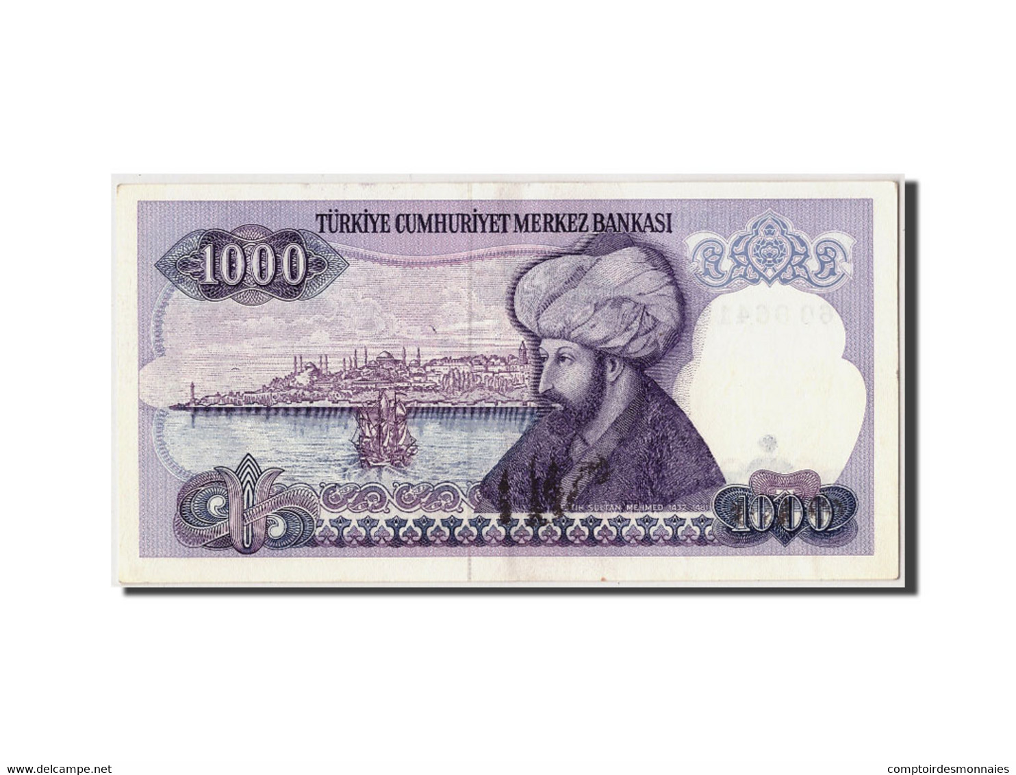 Billet, Turquie, 1000 Lira, SPL - Turquie