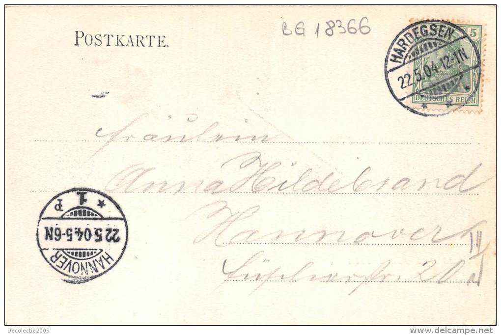 Bg19366 Germany Hardegsen 1904 - Hardegsen