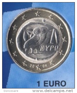 ** 1 EURO GRECE 2004 PIECE  NEUVE ** - Griechenland