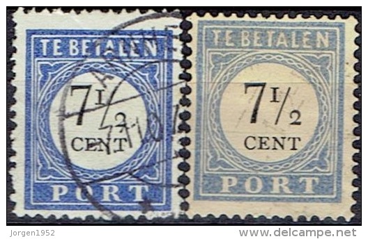 NETHERLANDS # STAMPS FROM YEAR 1881 STANLEY GIBBONS  D182 - Strafportzegels