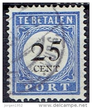 NETHERLANDS # STAMPS FROM YEAR 1881 STANLEY GIBBONS  D187 - Postage Due