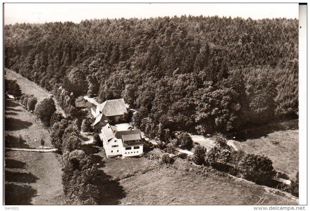 5412 RANSBACH - BAUMBACH - OBERHAID, Pension Mausmühle, Luftaufnahme - Montabaur