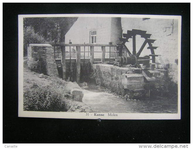 PB-n°89/ Limbourg, Kanne / Canne (Riemst): Molen/Moulin (watermolen) - Foto Centraal, Lanaken  / Circulé Non - Riemst