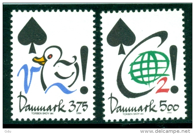 Danemark/Danmark/Denmark 1985  Yt 1074/1075 Eau Et Dyoxide De Carbone  Mnh*** - Ungebraucht