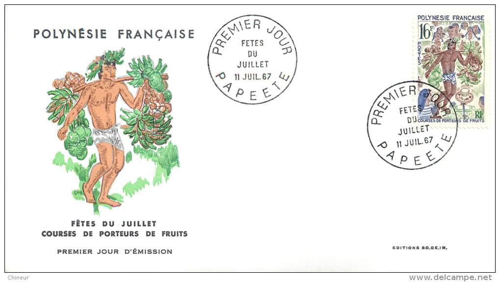 POLYNESIE FRANCAISE LOT DE 22 ENVELOPPES PREMIER JOUR + 1 COURRIER FORTE COTE