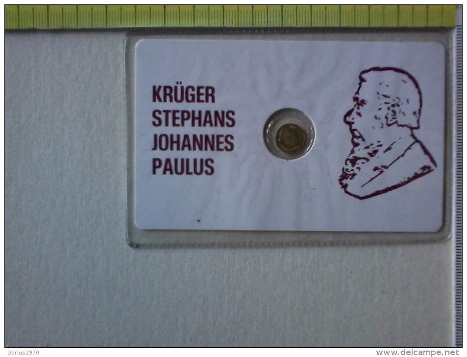 Medaglietta - In Blister -  Kruger Stephans Johannes Paulus - Detto OOm Paul - Politico Boero. - Non Classificati