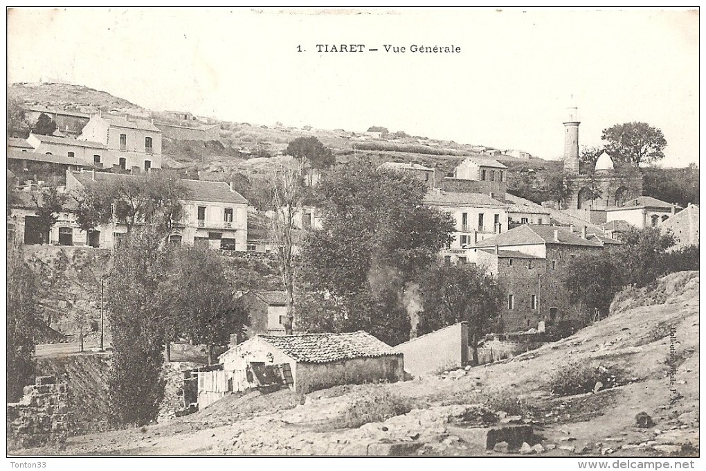 TIARET  - ALGERIE -  Vue Générale De La Ville  - ENCH - - Tiaret