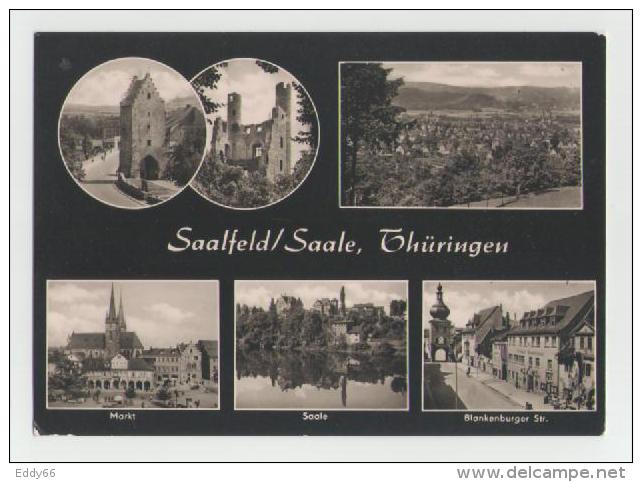 Saalfeld-verschiedene Ansichten - Saalfeld