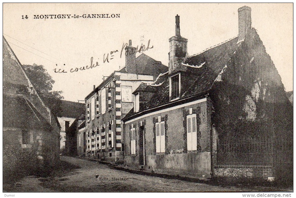 MONTIGNY Le GANNELON - Montigny-le-Gannelon