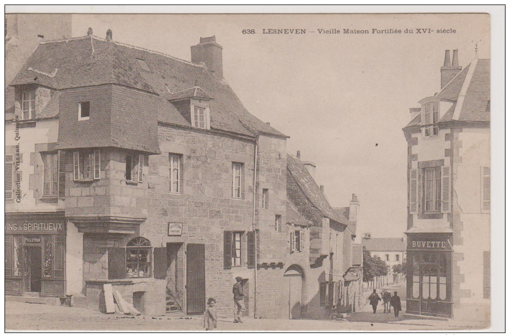 Lesneven  - Vieille Maison Fortifiée Du XVI Siècle - Lesneven