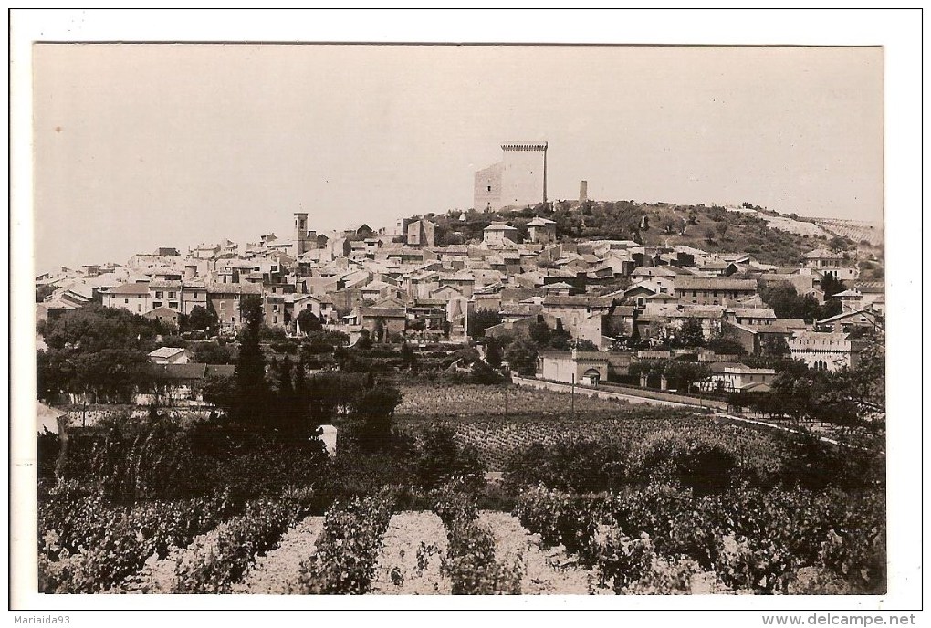 CHATEAUNEUF DU PAPE - VAUCLUSE - VUE GENERALE COTE SUD EST - Chateauneuf Du Pape