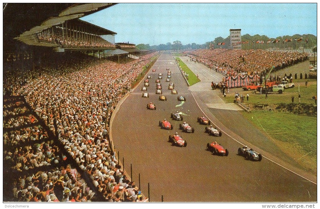 STATI UNITI-INDIANAPOLIS-MILE RACE-1959-GARA - Altri & Non Classificati