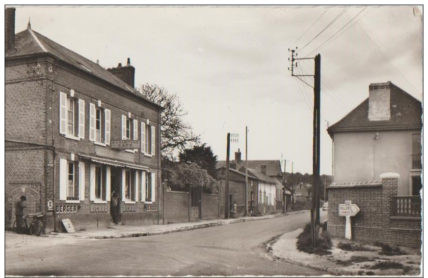 CPSM 60 SAINT OMER EN CHAUSSEE Rue Du Générale Leclerc Commerce Café à L'Habitude 1966 - Autres & Non Classés