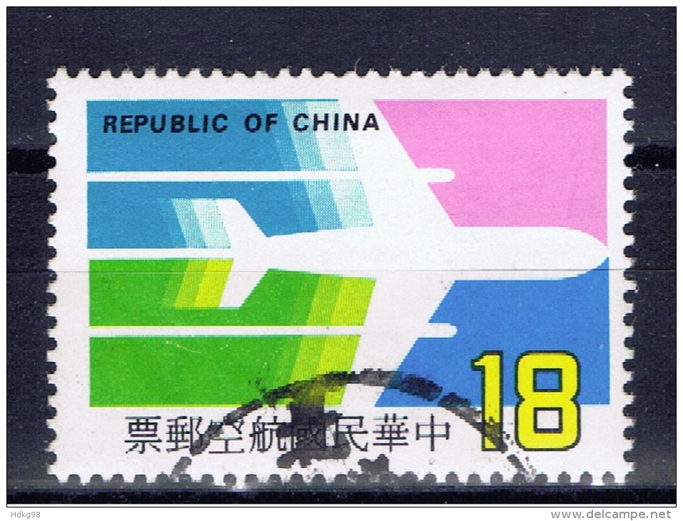 ROC+ China Taiwan 1987 Mi 1766 Flugzeug - Usati