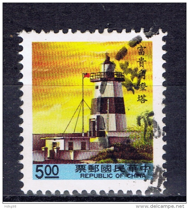 ROC+ China Taiwan 1991 Mi 2010 Leuchtturm - Usati