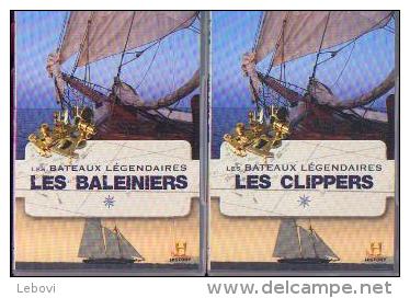 «  Les Bateaux Légendaires » Coffret De 4 DVD (complet) - Ed History Channel (2009) - Autres & Non Classés