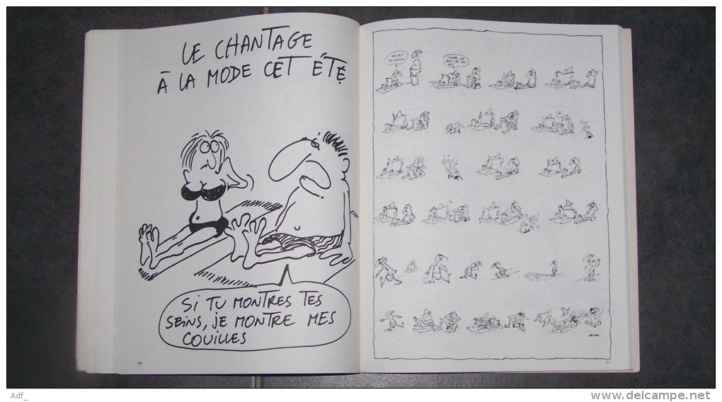 BD " VIVE LES VACANCES " DE REISER, ( DESSINATEUR DISPARU DE CHARLIE HEBDO ET HARA KIRI )