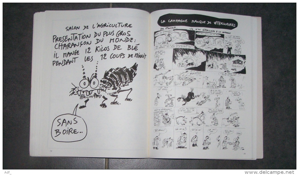 BD " VIVE LES VACANCES " DE REISER, ( DESSINATEUR DISPARU DE CHARLIE HEBDO ET HARA KIRI )