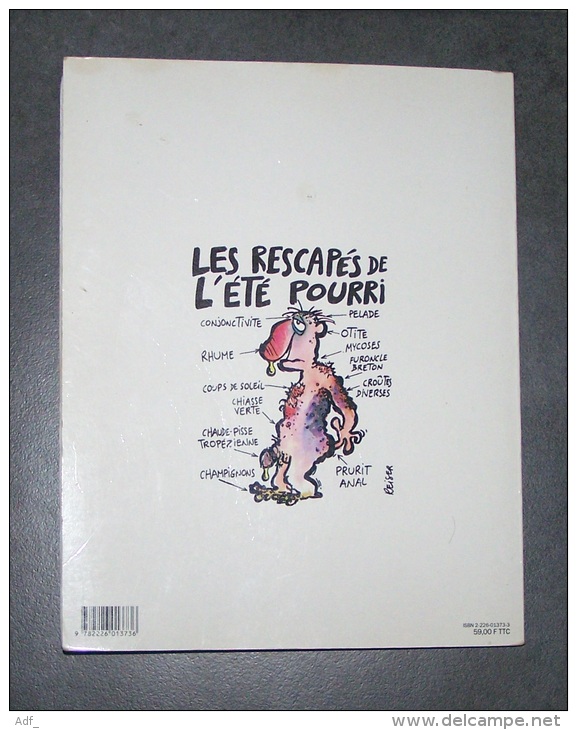 BD " VIVE LES VACANCES " DE REISER, ( DESSINATEUR DISPARU DE CHARLIE HEBDO ET HARA KIRI )