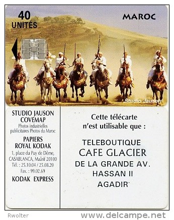 @+ Fantasia 40U En SI7 (Verso CAFE GLACIER - AGADIR) - Marokko