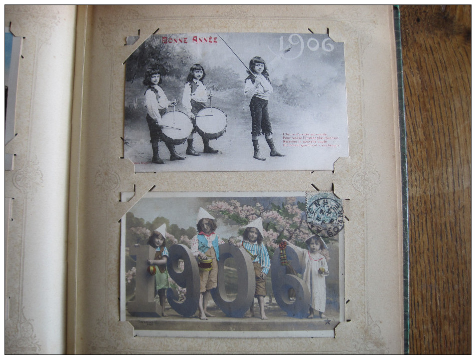 Album Complet 200 Cpa France 1900-1950 . -  Toutes Animées . - 100 - 499 Postcards