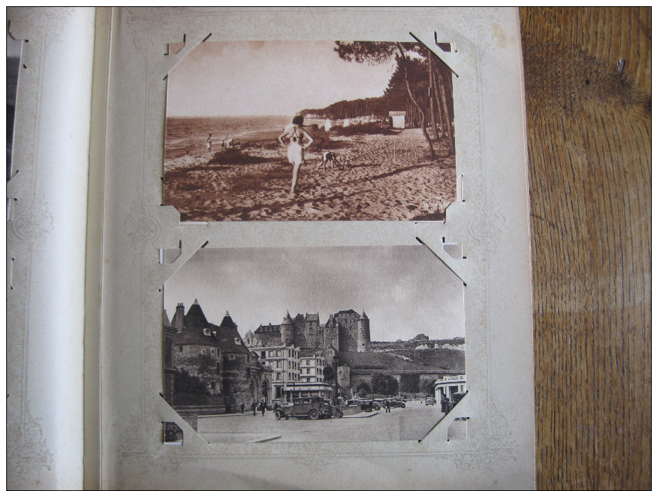 Album complet 200 cpa France 1900-1950 . -  Toutes animées .