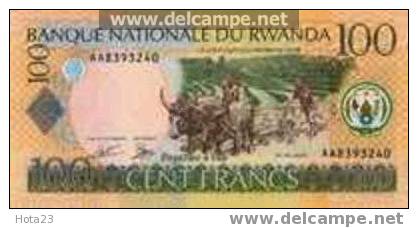 RWANDA -100   Franc  - 01.05.2003  - UNC - Rwanda