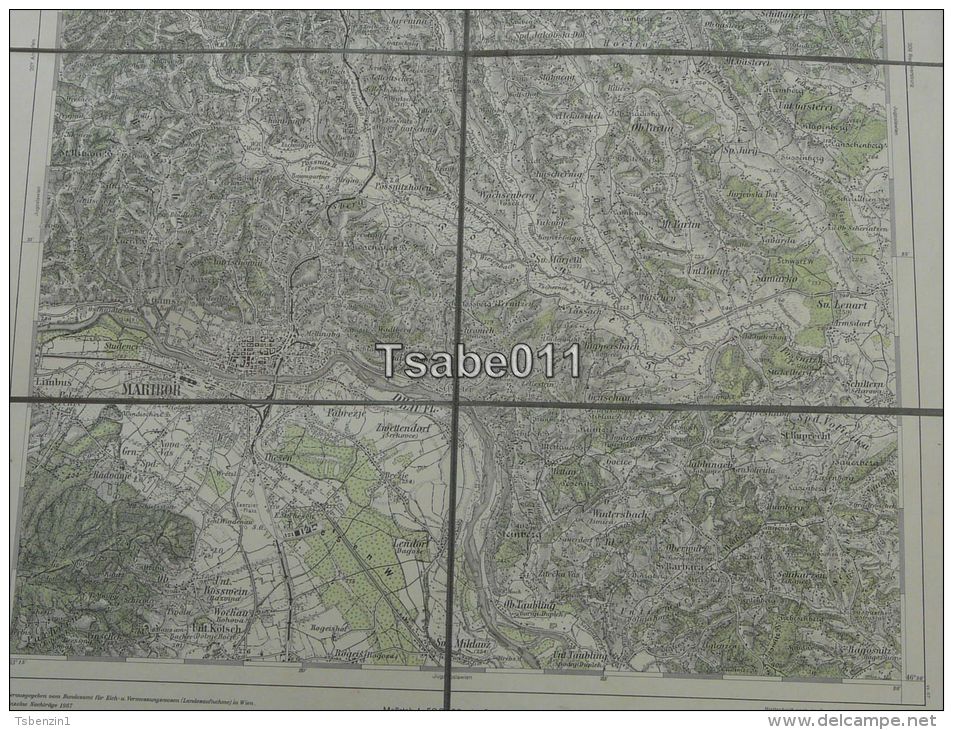 Mureck Maribor Militarkarte Austria Österreich - Altri & Non Classificati