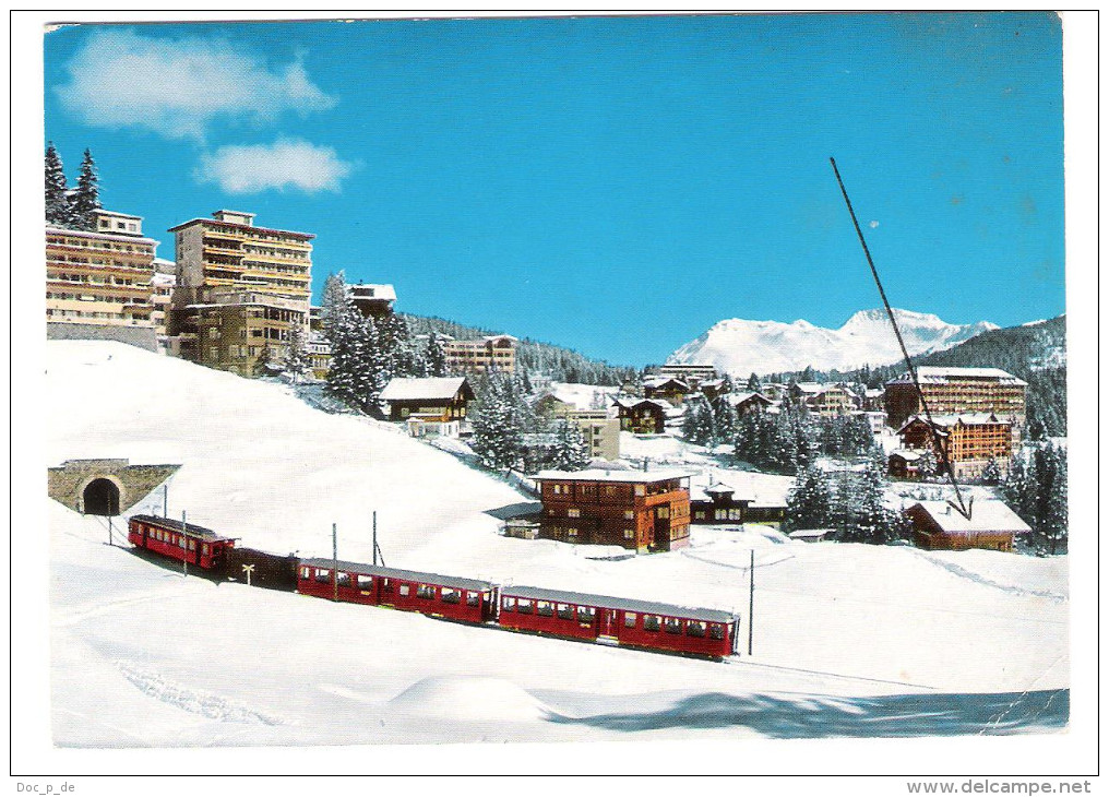 Schweiz - Arosa - Arosa Chur Bahn - Train - Zug - Bahn - Eisenbahn - Arosa