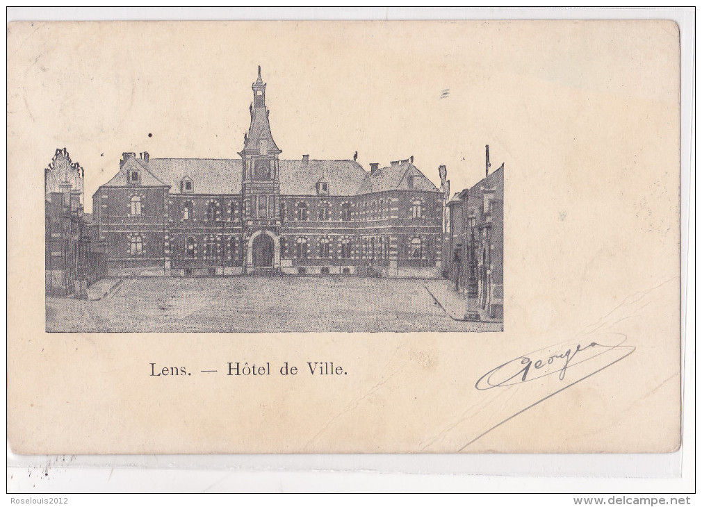 LENS : Hôtel De Ville - Lens