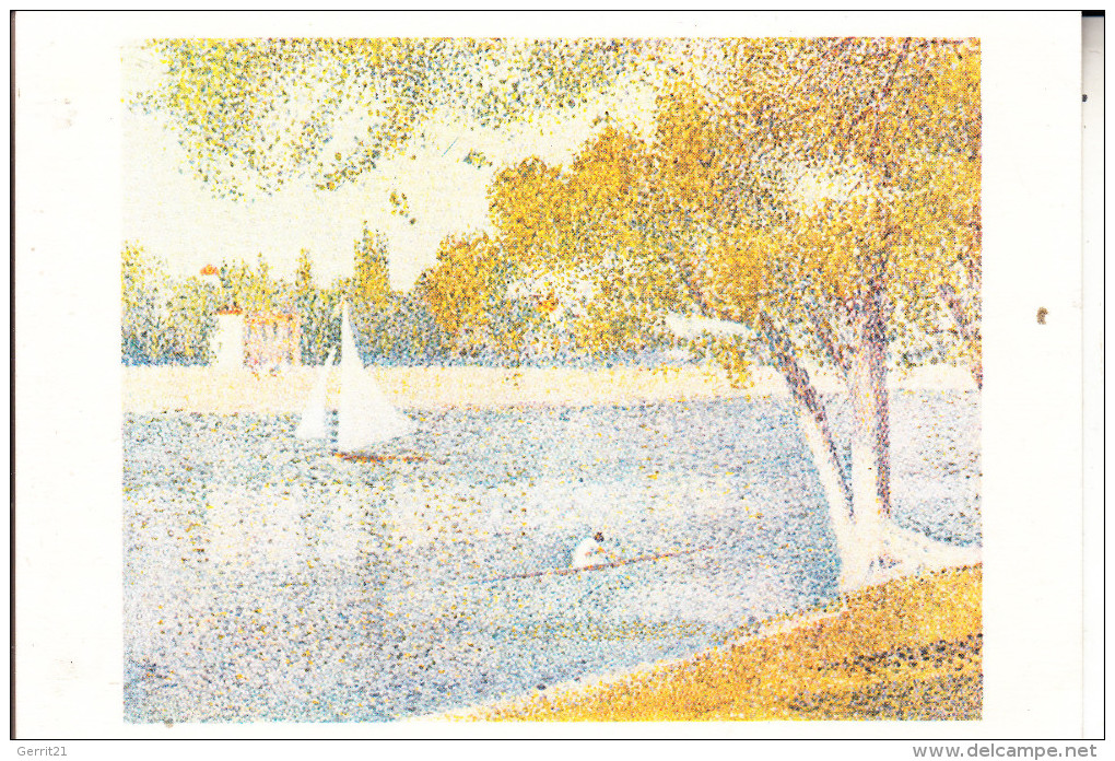 SPORT - RUDERN,  Gemälde Seurat - Canottaggio