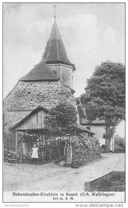 Bg18424 Hohenstaufen Kirchklein In Buoch Germany - Waiblingen