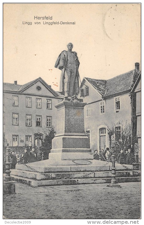 Bg18438 Lingg Von Linggfeld Denkmal Hersfeld Germany - Rotenburg