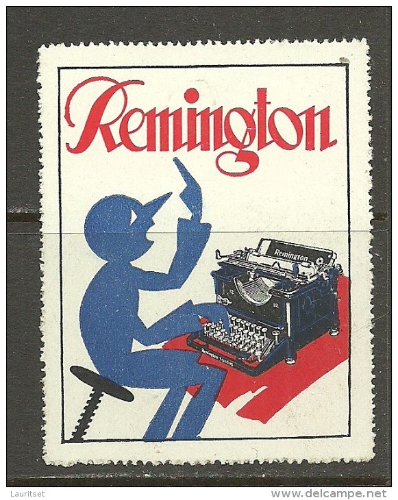 Reklamemarke REMINGTON MNH - Erinnofilie