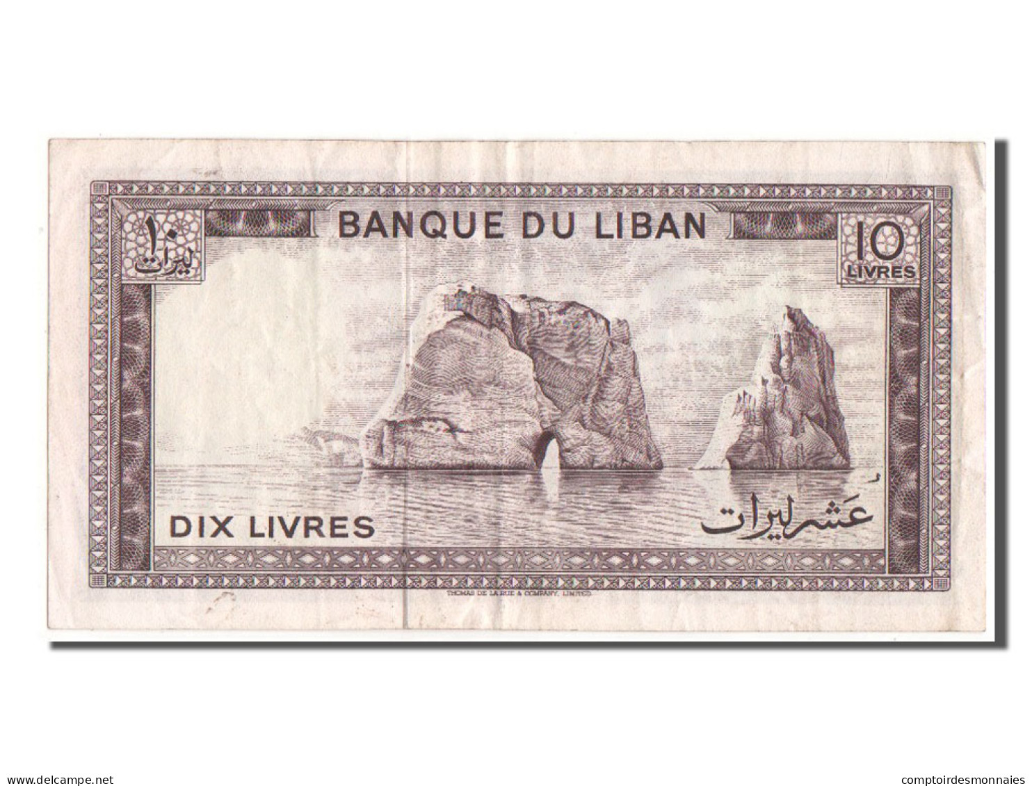 Billet, Lebanon, 10 Livres, 1978, TB+ - Lebanon