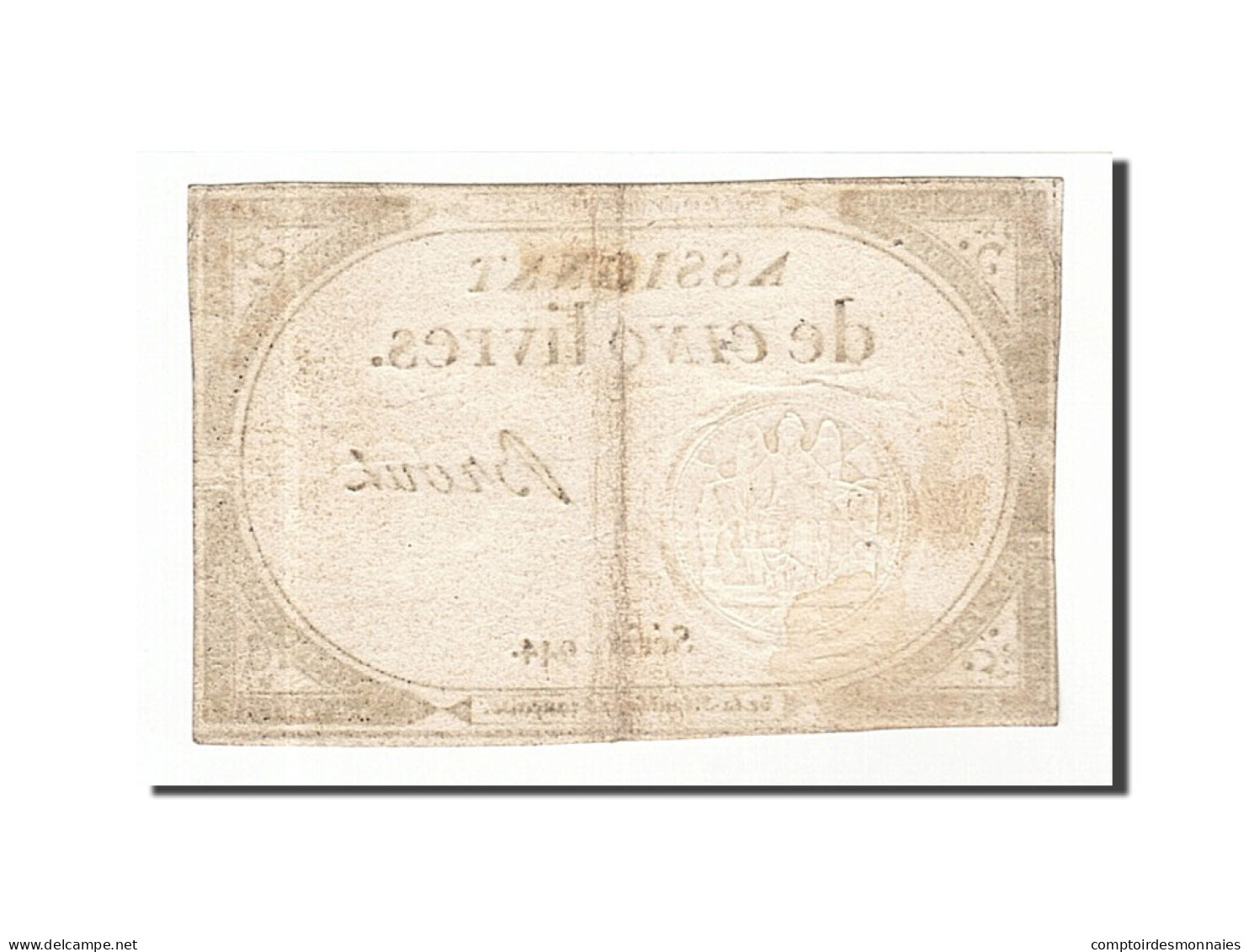 Billet, France, 5 Livres, 1793, Brouz, TB, KM:A76, Lafaurie:171 - Assignats & Mandats Territoriaux