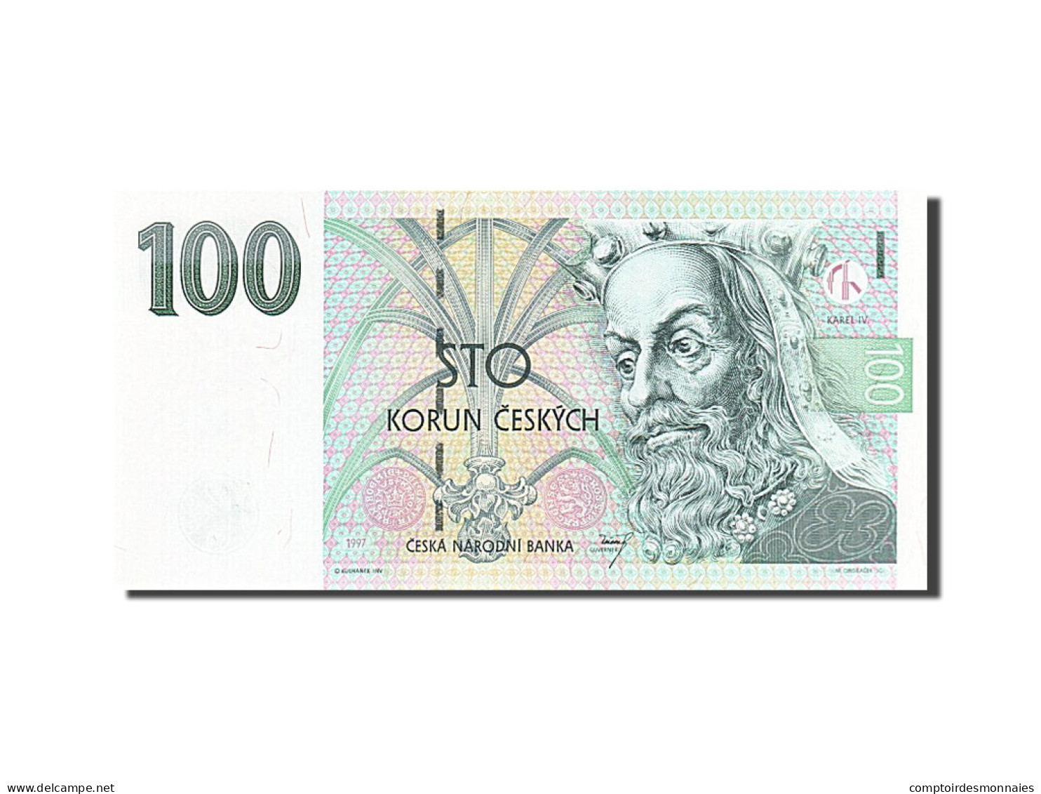 Billet, République Tchèque, 100 Korun, 1997, NEUF - Tchécoslovaquie