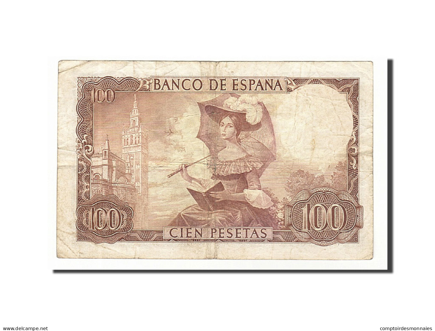 Billet, Espagne, 100 Pesetas, 1965, 1965-11-19, TB - 100 Pesetas