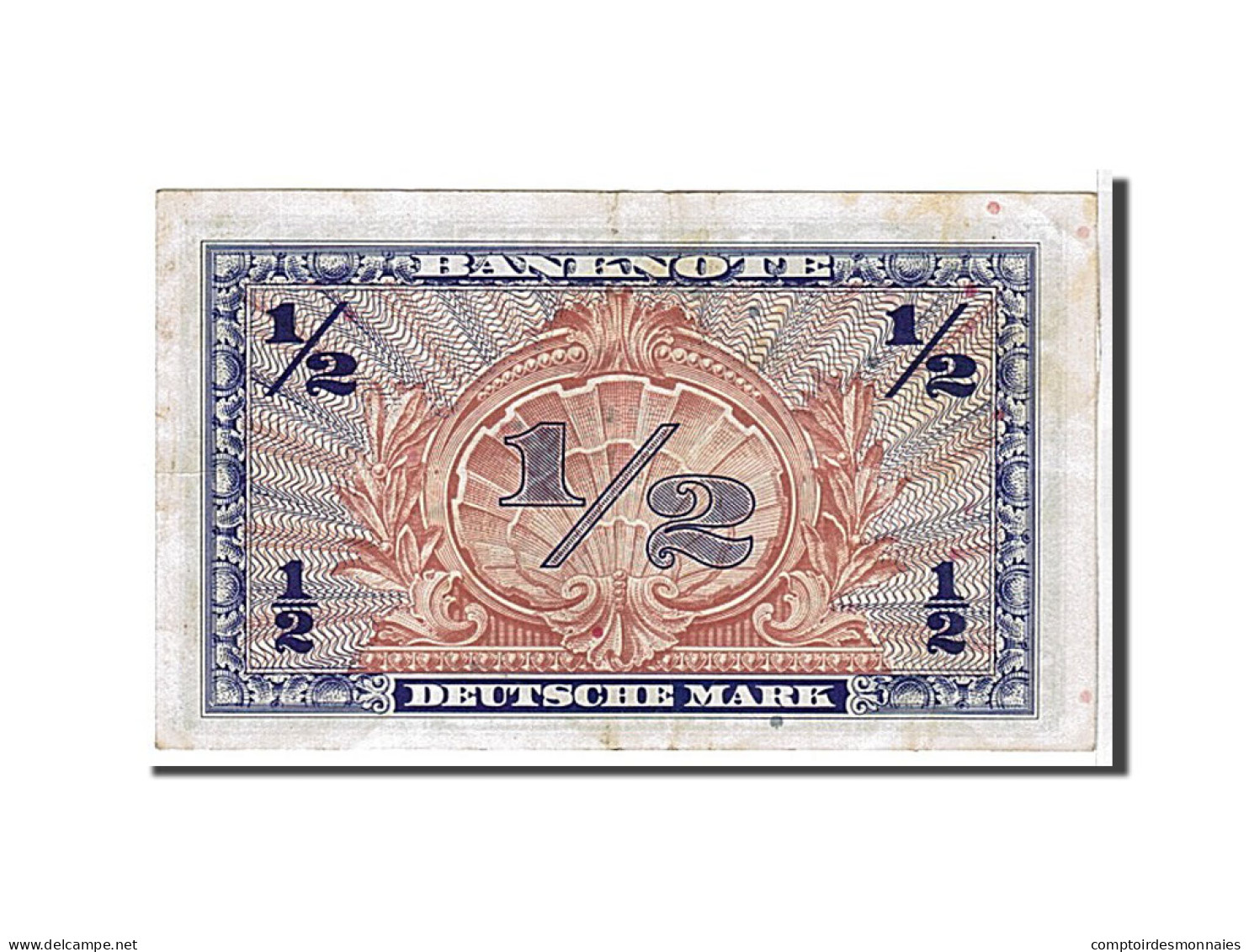 Billet, République Fédérale Allemande, 1/2 Deutsche Mark, 1948, SUP - 1/2 Mark