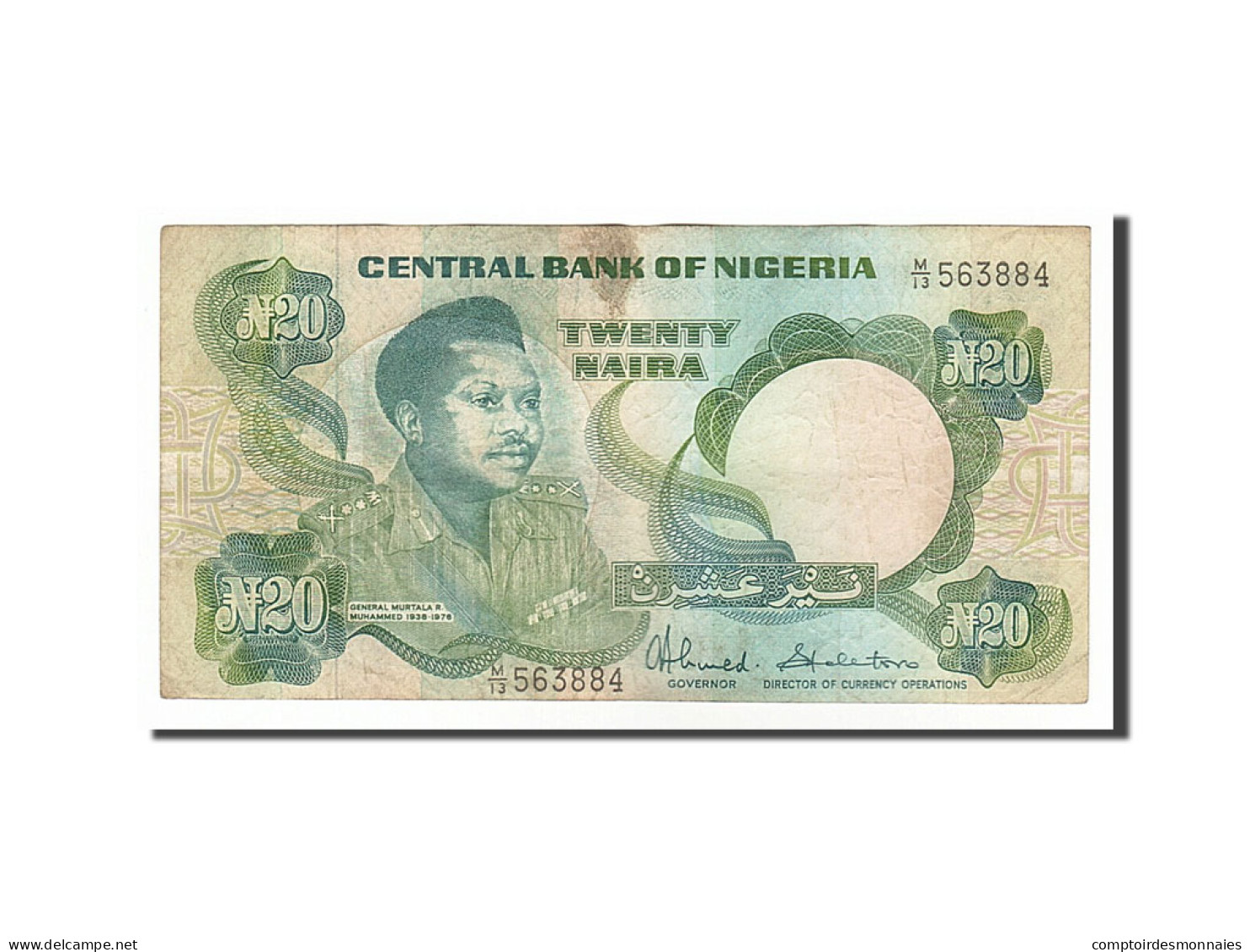 Billet, Nigéria, 20 Naira, 1984, TB+ - Nigeria