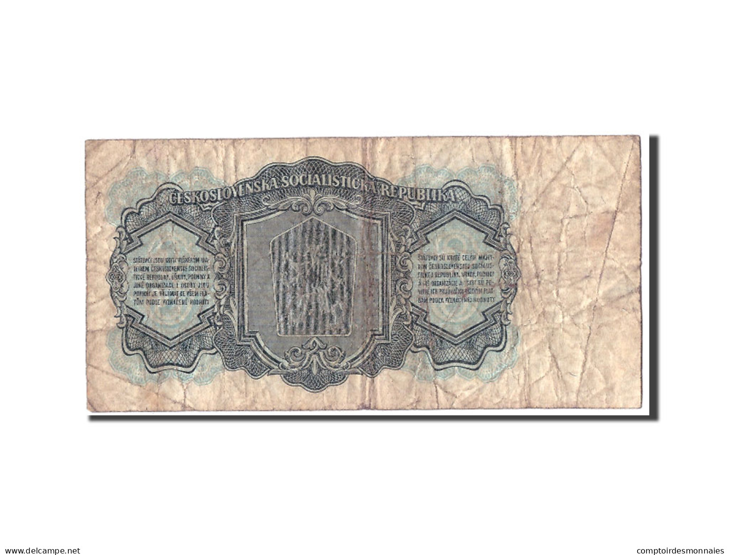 Billet, Tchécoslovaquie, 3 Koruny, 1961, B - Checoslovaquia