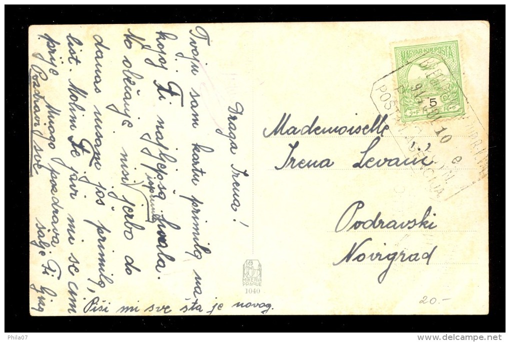 Hungary, Croatia - Postcard Sent From Bregi To Novigrad 10 JUL 1914. Interesting Postal Agency Bregi Cancel. - Autres & Non Classés