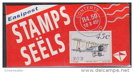 South Africa 1993 Aviation Booklet  / Pane 7 ** Mnh (21502) - Postzegelboekjes