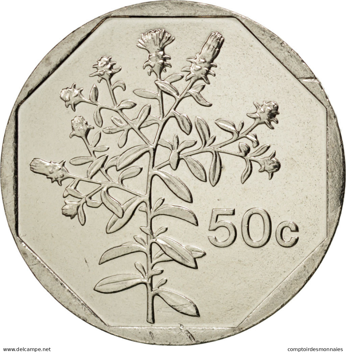 Monnaie, Malte, 50 Cents, 2006, FDC, Copper-nickel, KM:98 - Malte