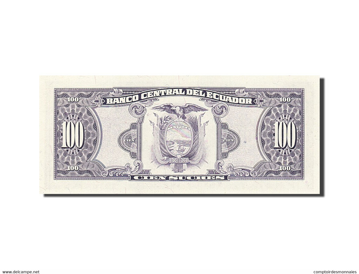 Billet, Équateur, 100 Sucres, 1988, 1988-06-08, NEUF - Equateur