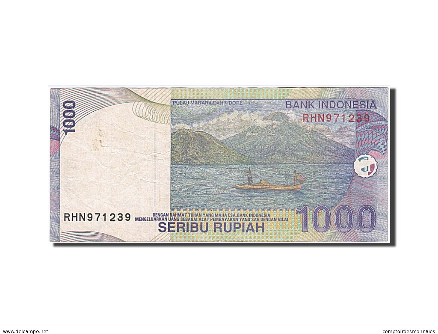 Billet, Indonésie, 1000 Rupiah, 2000, TB - Indonésie